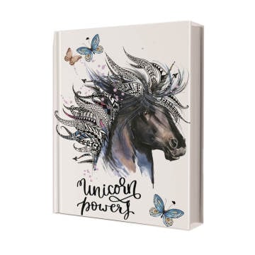Deffter Unicorn Power Çizgili Defter