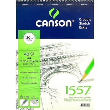 Canson A4 1557 Eskiz Defteri 120gr 40 Yaprak