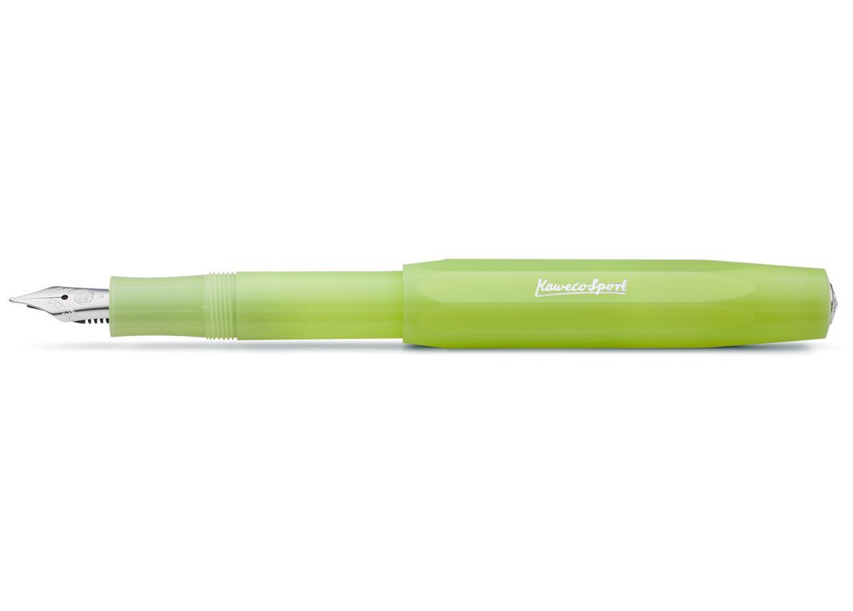 Kaweco Frosted Sport Dolma Kalem Limon Yeşili