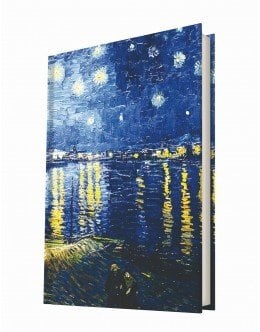 Deffter Art of World / Starry Night Over the Rhone (Van Gogh)