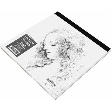 Beyaz Eskiz Defteri 15X15