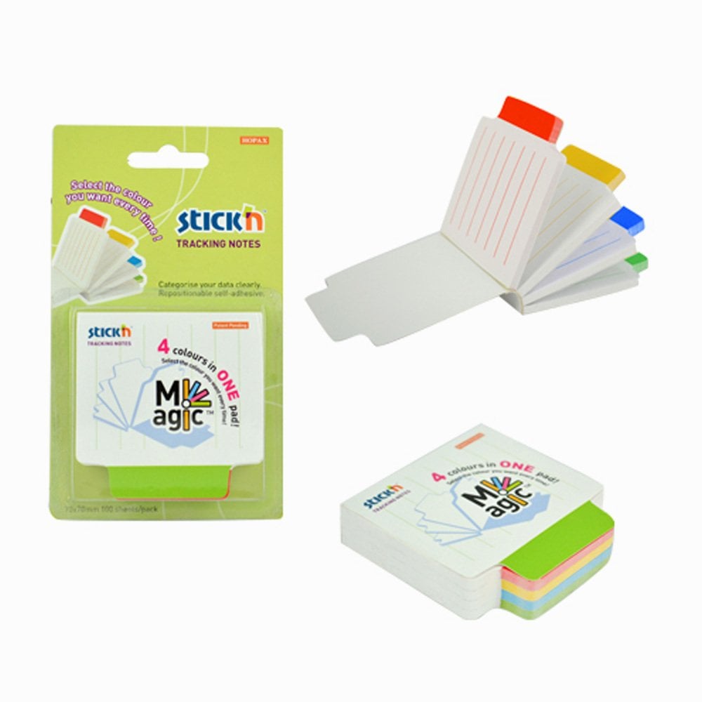 Stickn Magic Tracking Notes Yapışkanlı Not Kağıdı