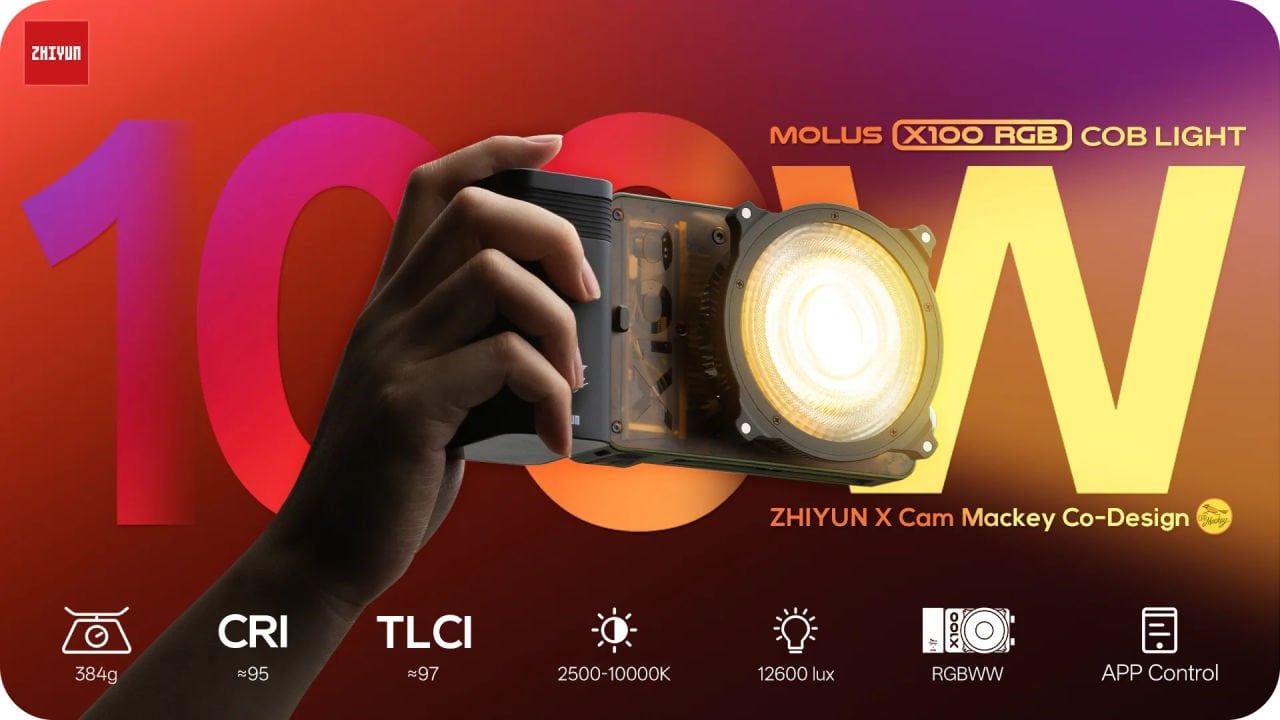 Zhiyun, Yeni X100 RGB Pro’yu Tanıttı!