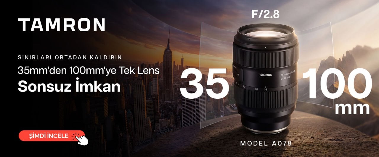 Tamron 35-100mm Lens: Kompakt Gövdede Profesyonel Performans