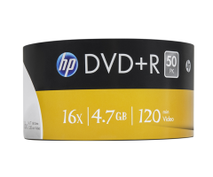 HP DVD+R 16x 4.7GB 50 Pack