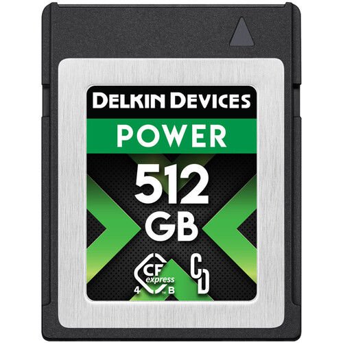 Delkin Power CF Express Type B 512GB 4.0 Hafıza Kartı (Okuma:1780