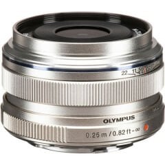 OLYMPUS LENS 17MM 1.8 SILVER M.ZUIKO DIGITAL V311050SE000