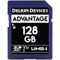 DELKIN ADVANTAGE 128GB SD UHS-I V30 Hafıza Kartı