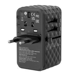 VERBATIM 32121 - V GAN3 UNIVERSAL TRAVEL ADAPTER UTA-06 100W