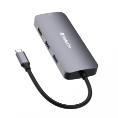 VERBATIM 32152 USB-C PRO 9 PORT HUB CMH-09
