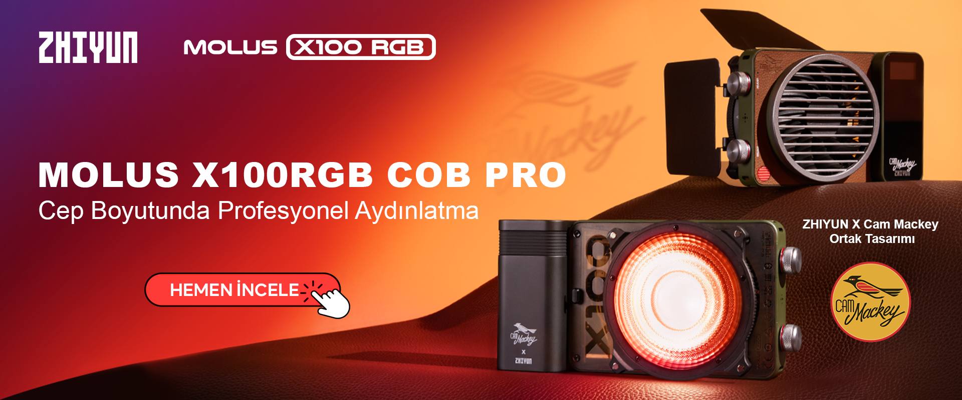 X100RGB COB PRO