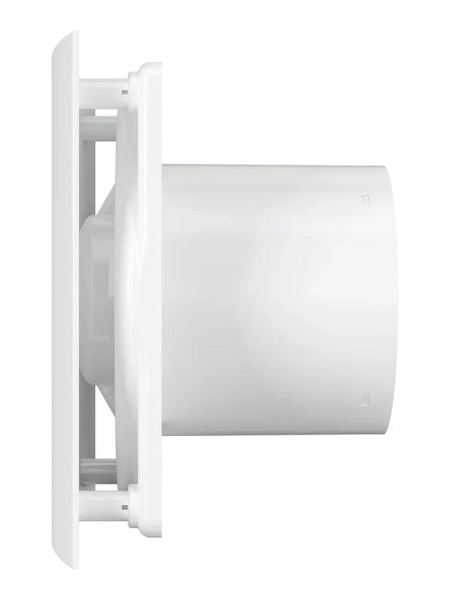 125 mm (12,5 cm) Klapeli Dekoratif Banyo Fanı (QUADRO BEYAZ 5C)