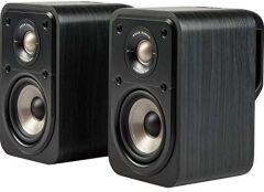 Polk Audio Signature S-15E Raf Tipi Hoparlör Çift Siyah Mağaza Teşhir Ürünü