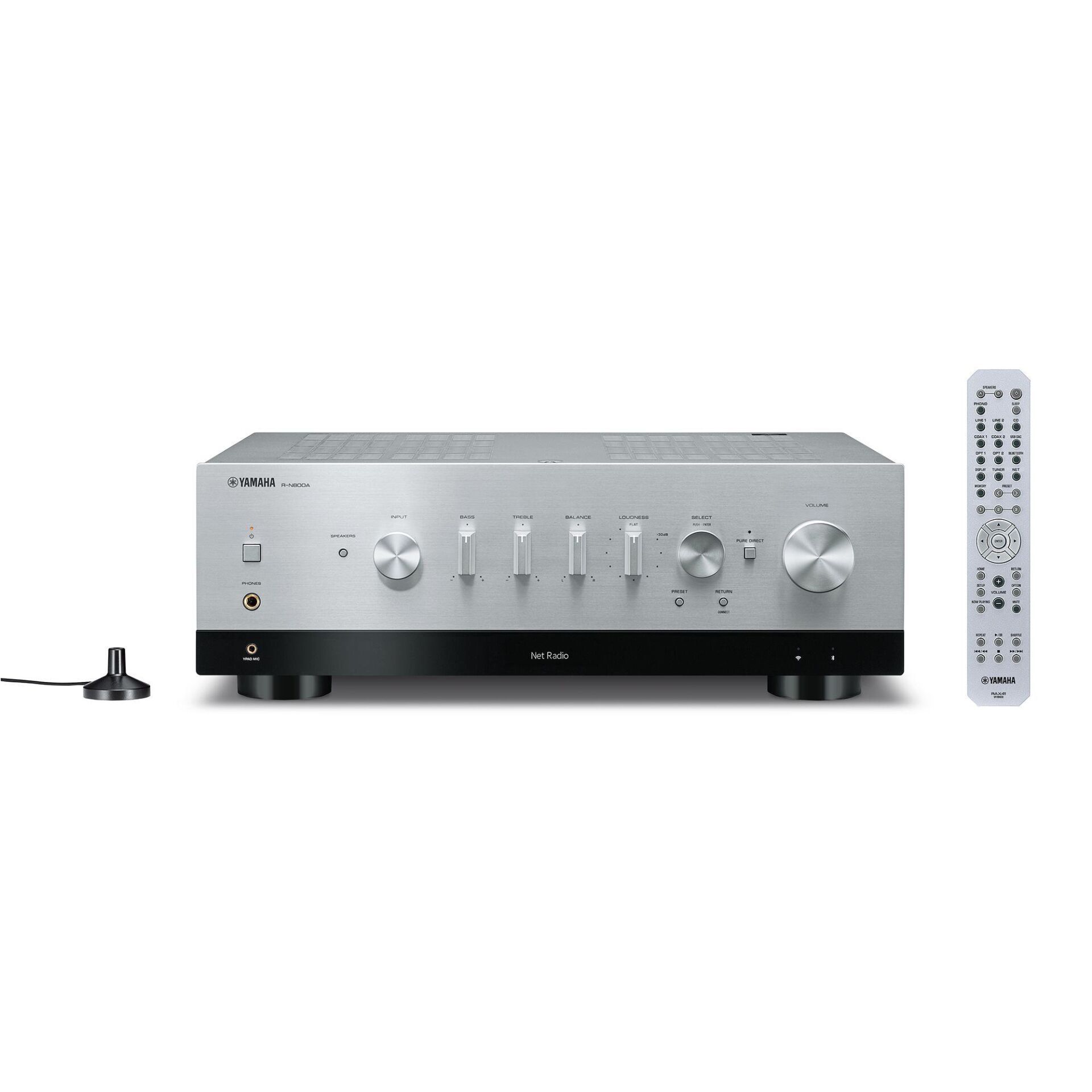 Yamaha R-N800A Musiccast Network Stereo Receiver Gri