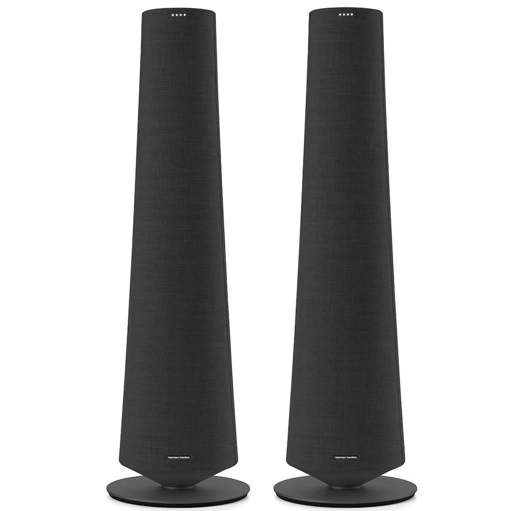 Harman Kardon Citation Tower Premium Aktif Kule Tipi Hoparlör Çift Siyah