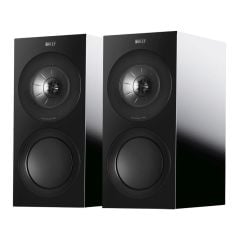 KEF R3 Meta Raf Tipi Hi-Fi Pasif Hoparlör - Çift - Parlak Siyah