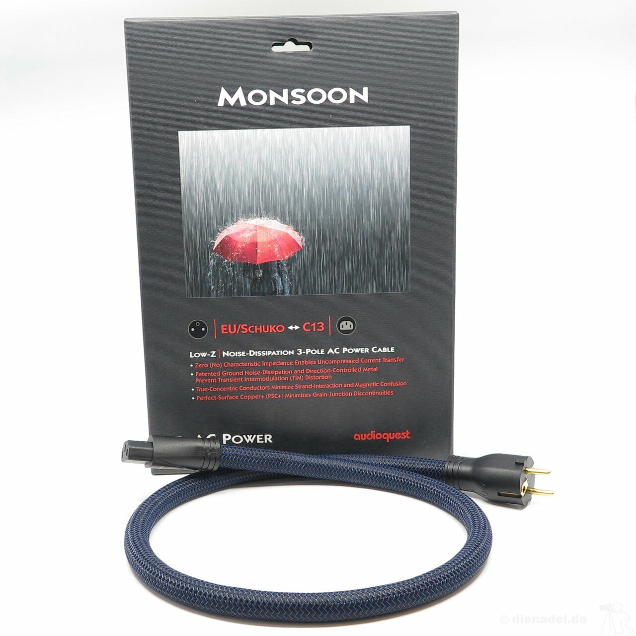Audioquest Monsoon Power Cable 1mt