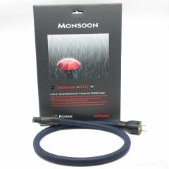 Audioquest Monsoon Power Cable 1mt | POWER KABLO | Dikmen Müzik
