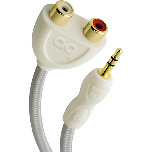 Audioquest FLX-MİNİ/RCA ADAPTOR (3.5MM TO 2 FEMALE RCA)