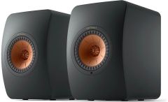 KEF LS50 Wireless II HiFi Aktif Hoparlör Çift Karbon Siyah