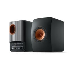 KEF LS50 Wireless II HiFi Aktif Hoparlör Çift Karbon Siyah