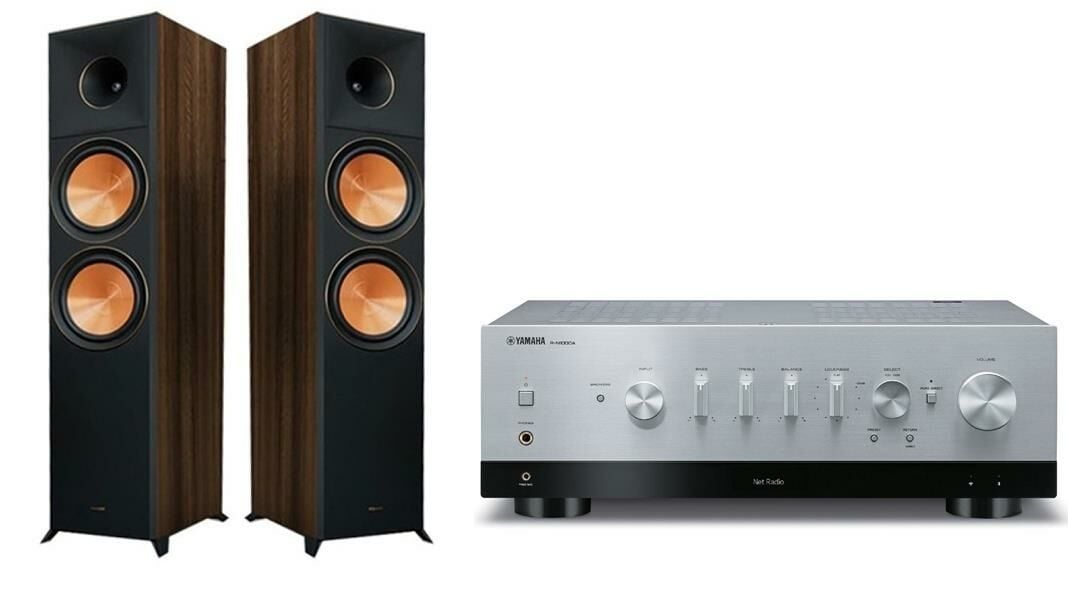 Yamaha R-N1000A&Klipsch RP-8000F II Network Müzik Sistemi