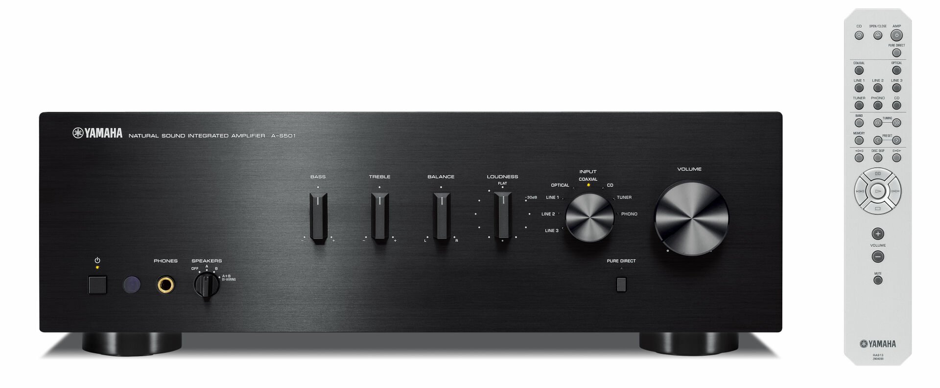 Yamaha AS 501 Stereo Amplifier / Siyah