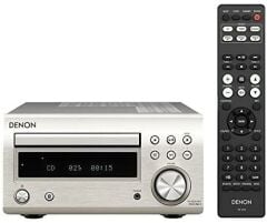 Denon RCD M 41 Micro HiFi CD&Bluetooth Receiver Silver