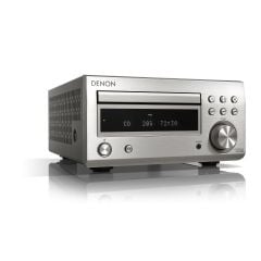 Denon RCD M 41 Micro HiFi CD&Bluetooth Receiver Silver
