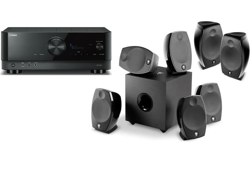 Yamaha RX-V6A&Focal Pack Sib Evo 7.1 Dolby Atmos Sinema Sistemi