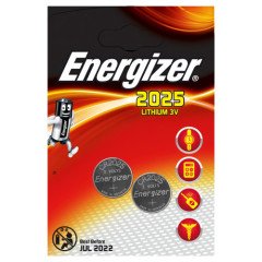 Energizer (A5-8333) Cr2025 Lityum Pil 2'li Blister