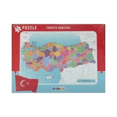 Blue Focus 72 Parça Türkiye Haritası Puzzle