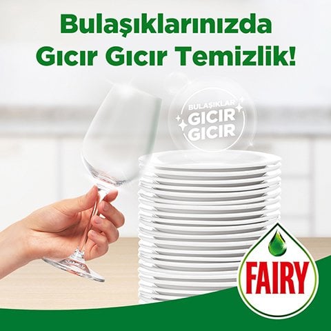 Fairy Sıvı Bulaşık Deterjanı Limon Kokulu 2600 Ml