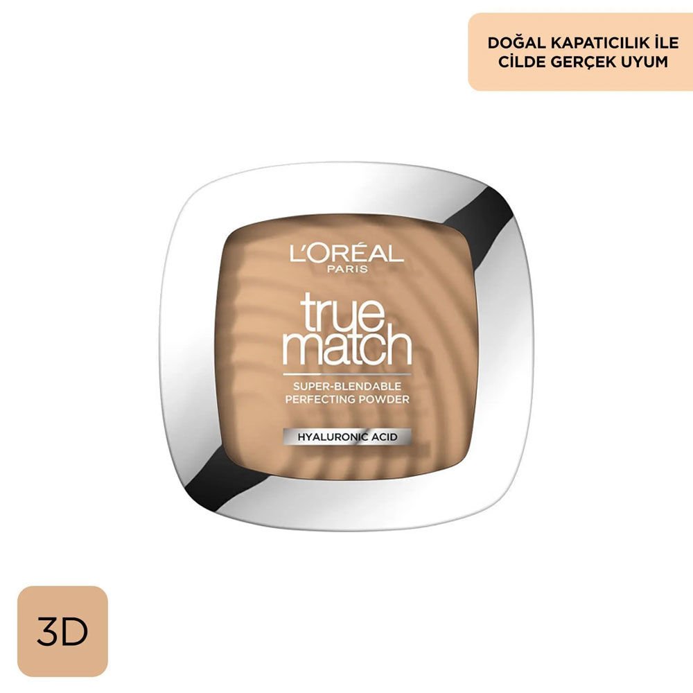 L'Oreal Paris True Match Pudra 3.D/3.W Golden Beige