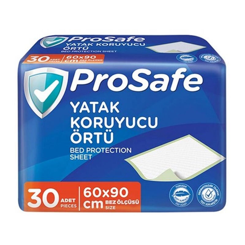 Prosafe Yatak Koruyucu Örtü 30'lu 60x90 Cm