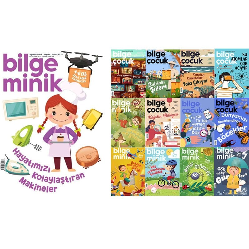 Bilge Minik ve Çocuk Dergi Çeşitleri