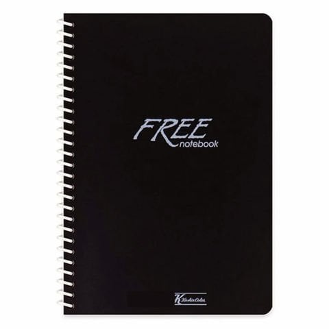 Keskin Color Free Spiralli 80 Yaprak A4 Çizgisiz Defter