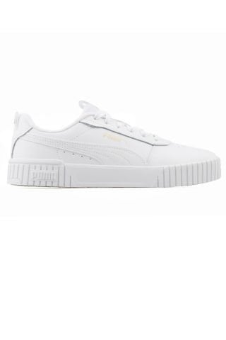 Puma Carina 2.0 Tape Kadın Günlük Spor Ayakkabı Beyaz 38585001