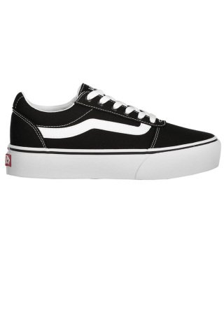 Vans Ward Platform Kadın Siyah Günlük Ayakkabı VN0A3TLC1871