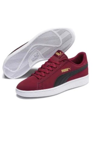 Puma Smash V2 Buck Unisex Bordo Spor Ayakkabı 36516014