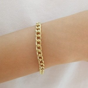 Gurmet Gümüş Bileklik Gold