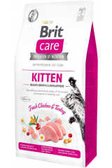 Brit Care Tahılsız Healthy Growth Sağlıklı Büyüme Tavuk Hindili Yavru Kedi Maması 1 Kg Açık Ambalaj