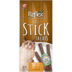 Reflex Stick Dana Etli Tahılsız Kedi Ödül Çubuğu 3x5 gr