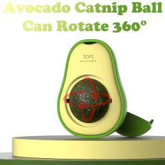İnteraktif Kedi Oyuncak Avokado Şekilli Catnip Topu