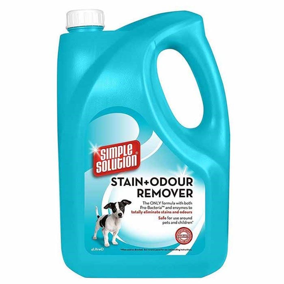 Simple Solution Köpekler için Leke ve Koku Giderici 4 Lt