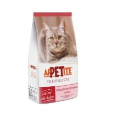 Appetite Sterilised Tavuk Etli Kısırlaştırılmış Kedi Maması 1.5 Kg