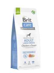 Brit Care Sustainable Tavuklu Yetişkin Large Köpek Maması 1 KG Açık Ambalaj