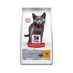 Hill's Sterilised Kitten Tavuklu Kısırlaştırılmış Yavru Kedi Maması 1,5kg