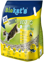 Biokats Aktif Karbonlu Eco Light Extra Pelet Kedi Kumu 2,9 kg (5 LT)