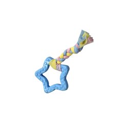 EuroDog Puppy Toys Mavi Beşgen Diş Kaşıma Oy.